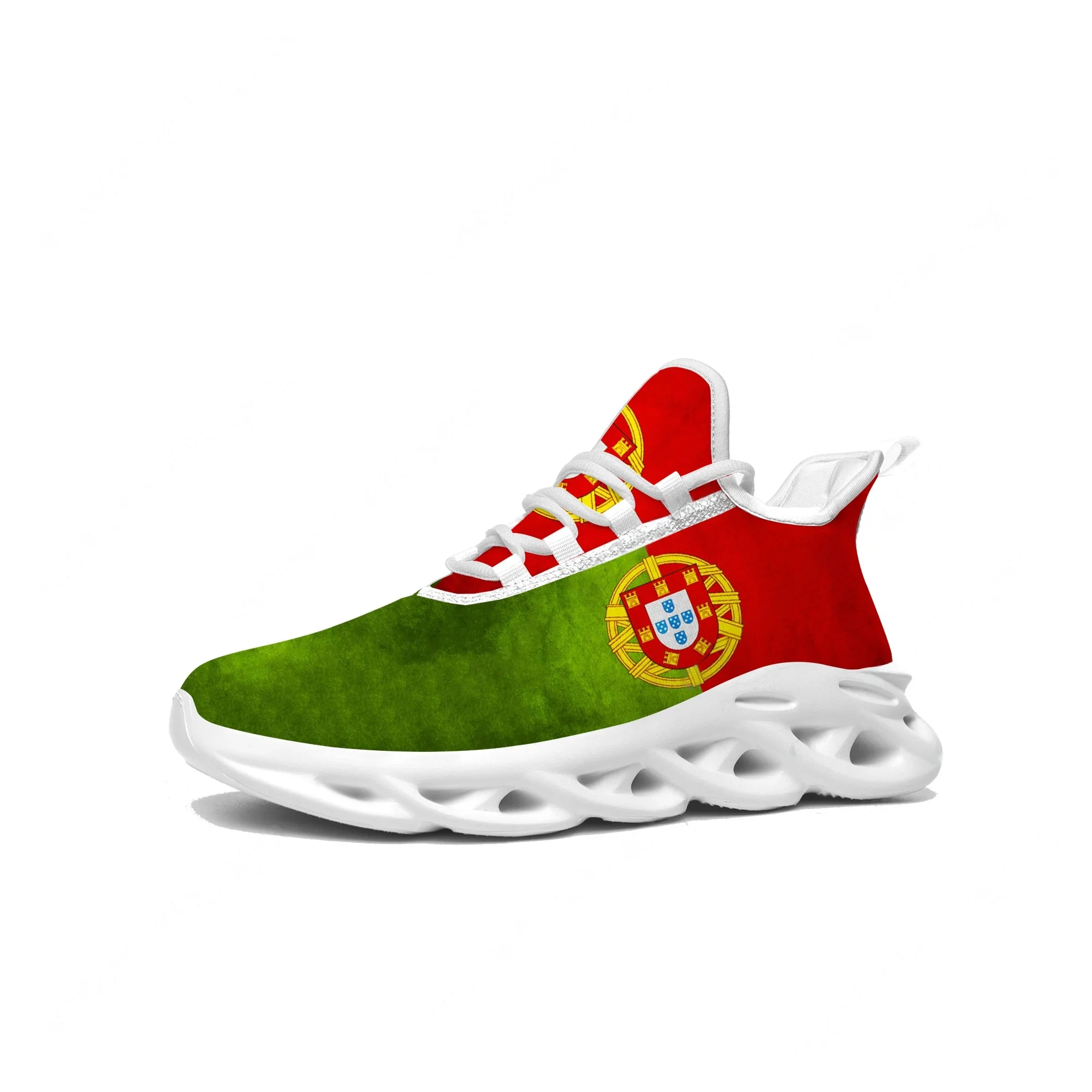 Women'S Fashion Portugal - Zapatillas planas con bandera de Portugal