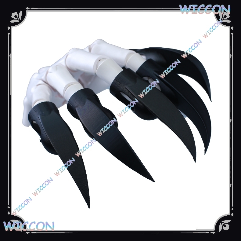 Women'S Fashion Gloves - Disfraz de Animal, uñas, guantes de