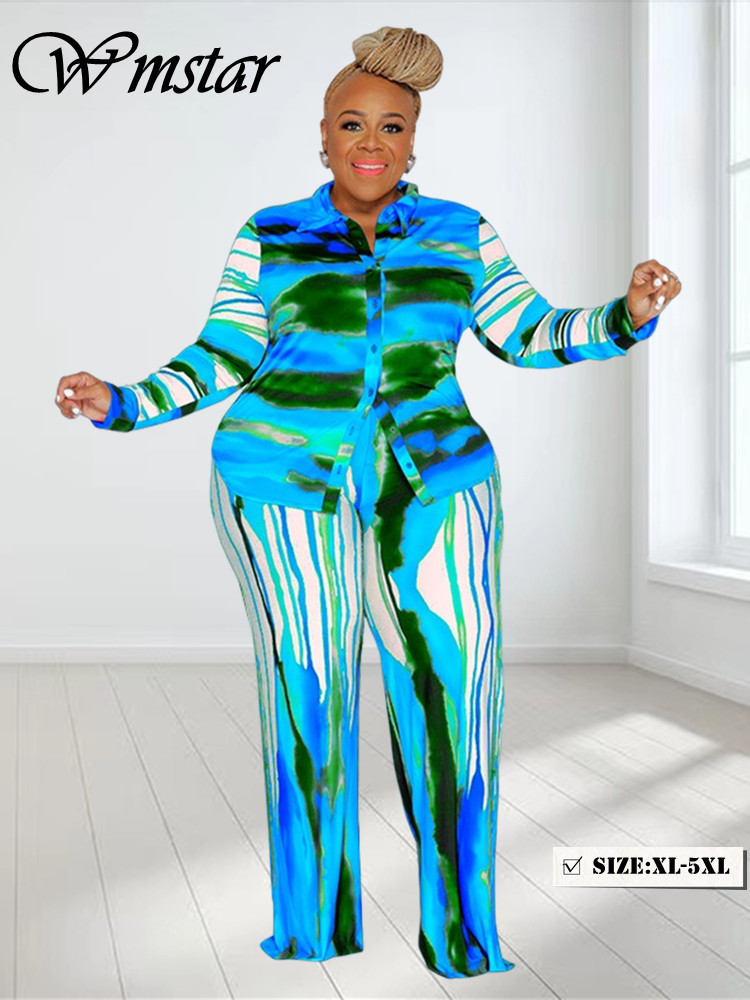 Tie Dye Two Piece - Wmstar-Conjunto de dos piezas para mujer,