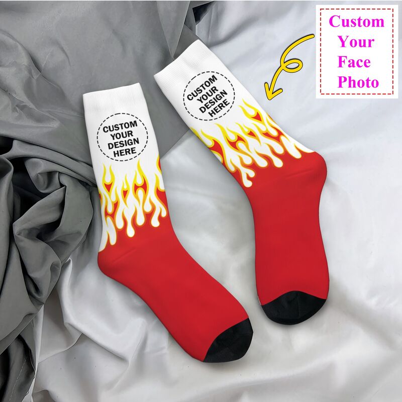 Women Fashion Logo - Personaliza tu diseño de calcetines de