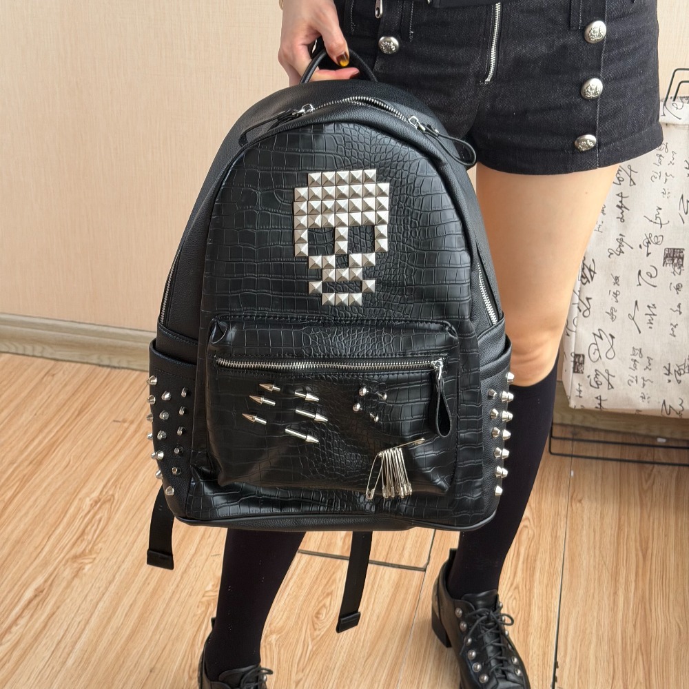 Trend Women Fashion - Mochila Original con Diseño de Cocodrilo