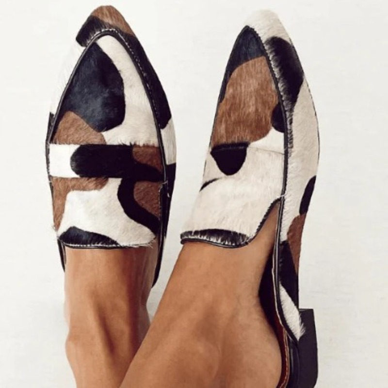 Women Fashion Heels - Zapatos Casuales de Mujer con Punta