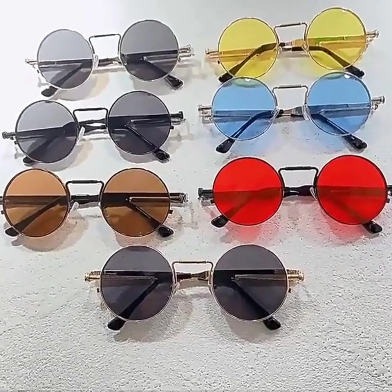 Women'S Fashion Eyeglass Frames - Gafas de Sol Redondas con Marco