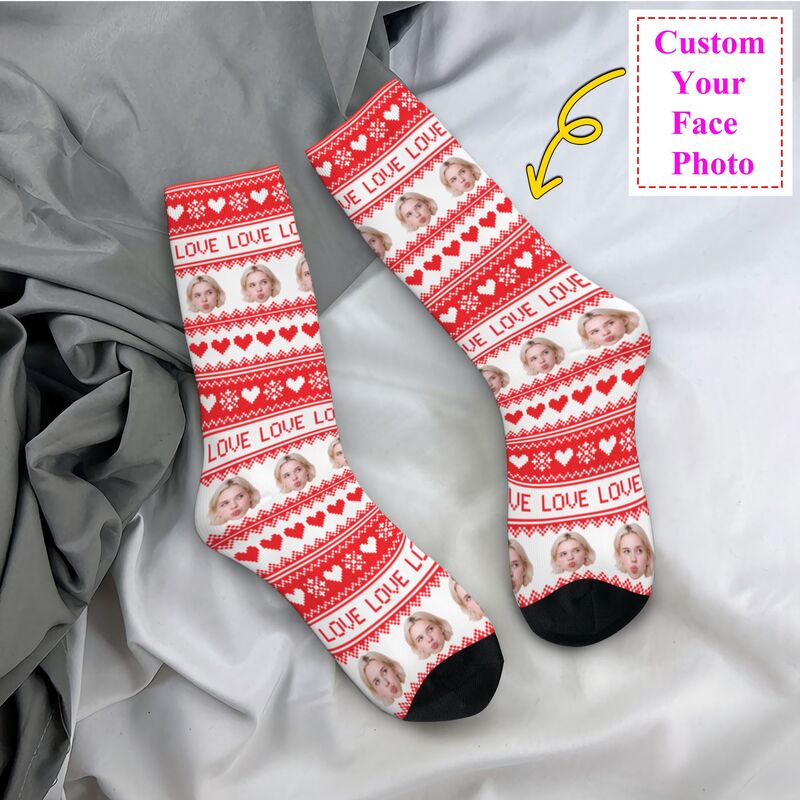 Women Fashion Youtube - Calcetines de vestir con foto de