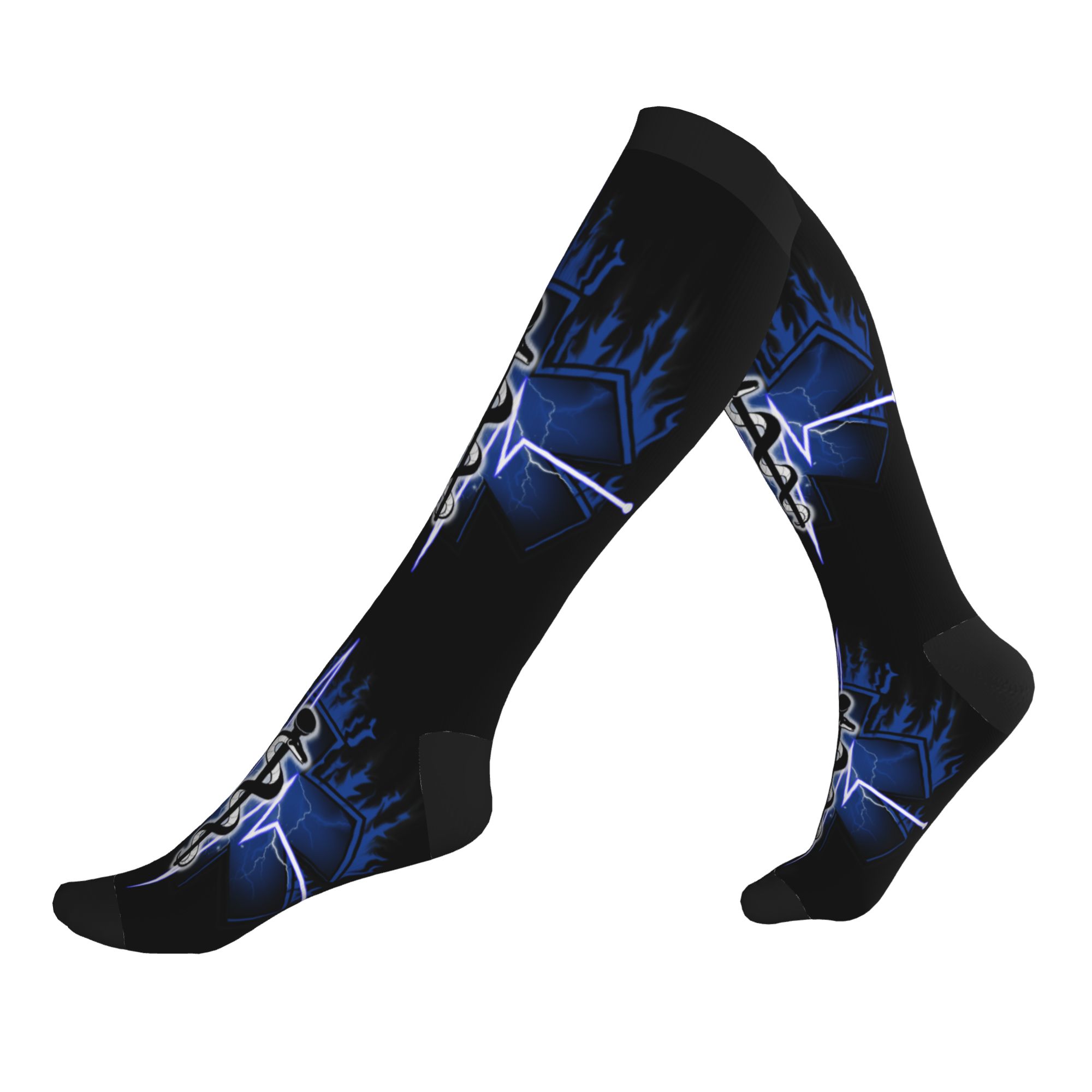Women Fashion Logo - Calcetines con logotipo de Emt Star
