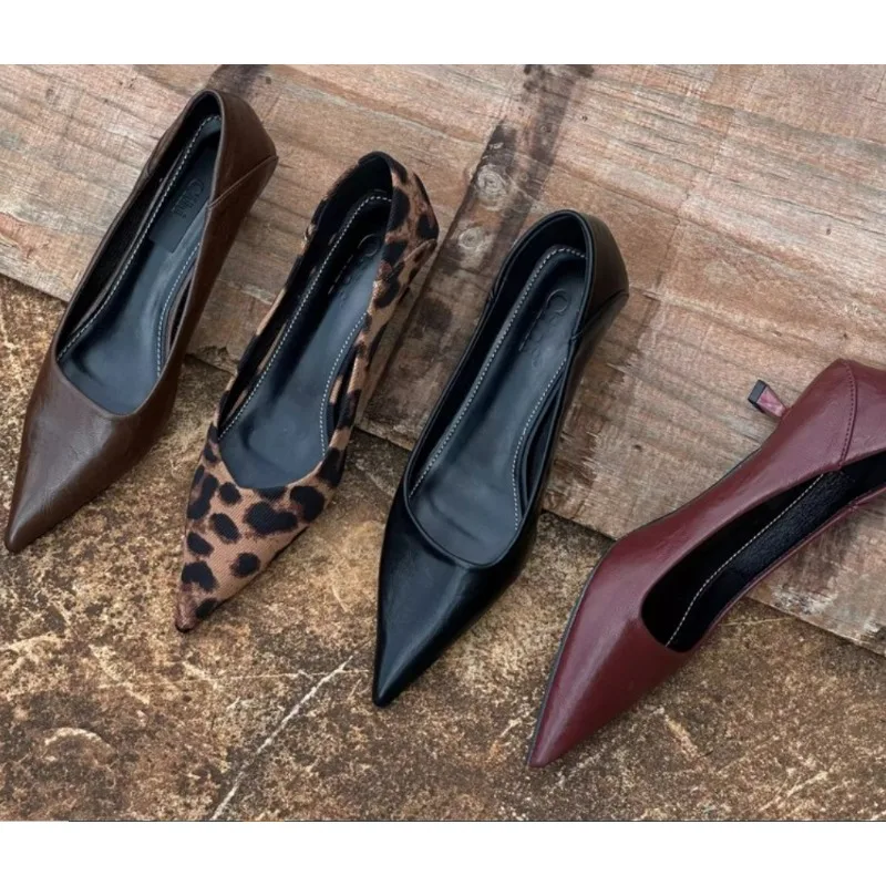 Women Fashion Heels - 2024 mujeres tacones altos sexis Borgoña