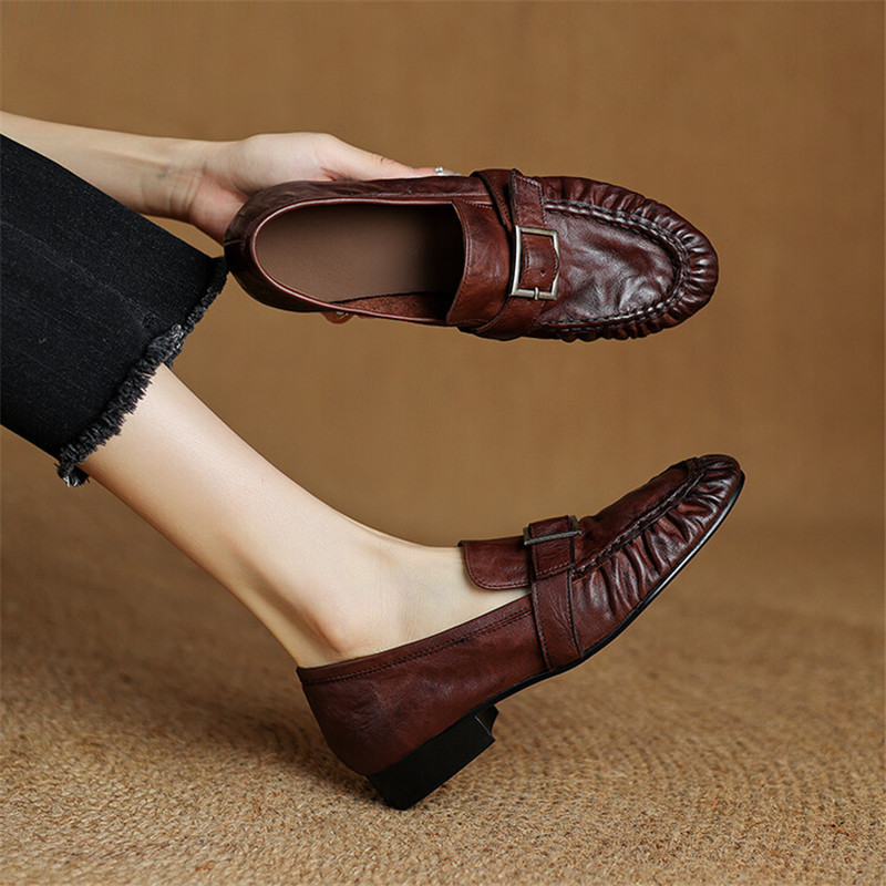 Women Fashion Heels - Zapatos de tacón grueso para Mujer,