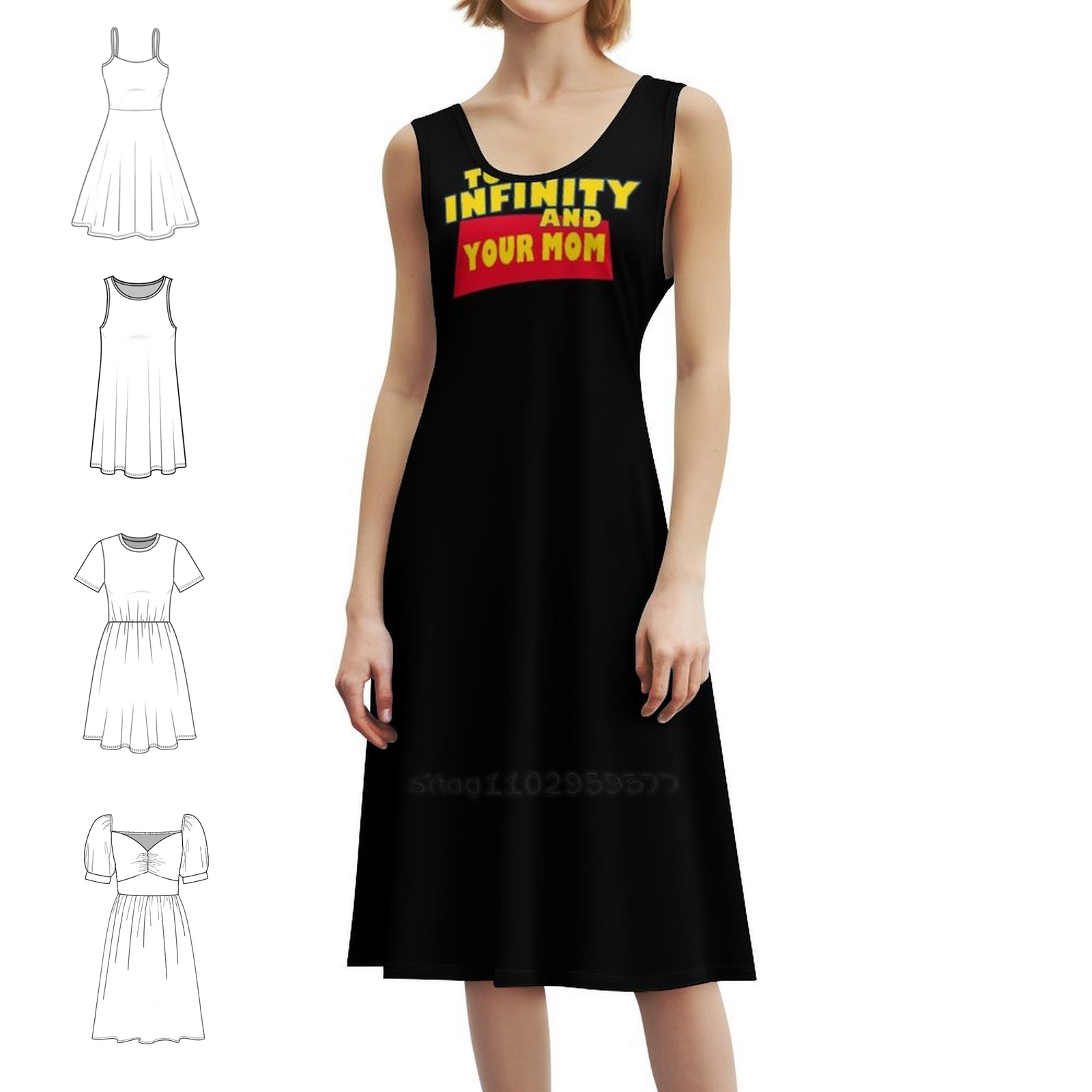 Smocked Dress Women - To Infinity y tu mamá vestido