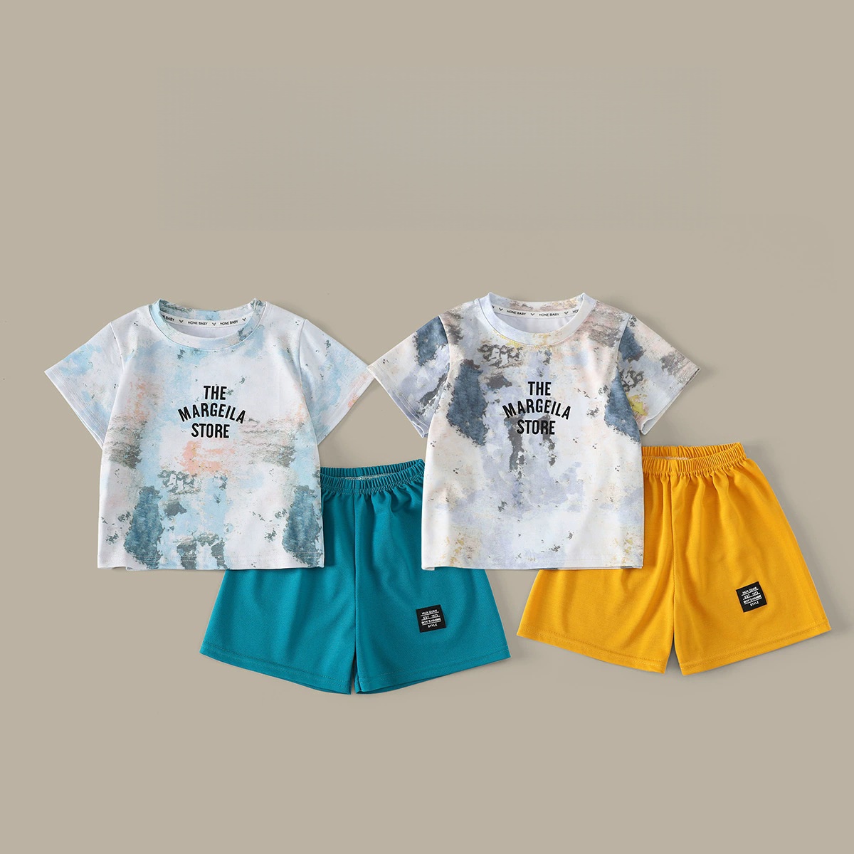 Tie Dye Two Piece - Conjunto de dos piezas con estampado