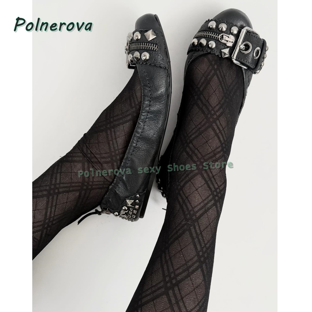 Women'S Fashion Spring Summer 2026 - Zapatos Mary Jane con Hebilla de