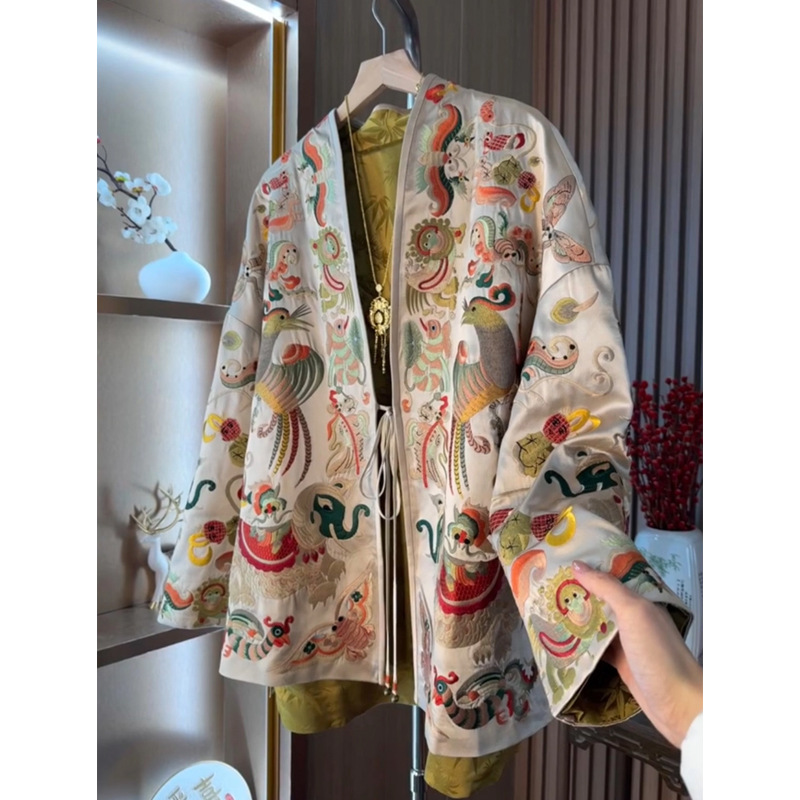 Women Fashion Styles - Nuevo Kimono Estilo Chino, Chaqueta Cardigan