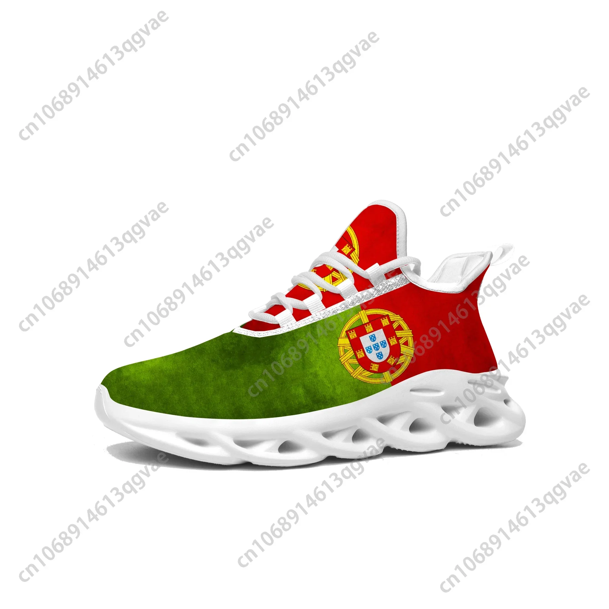 Women'S Fashion Portugal - Zapatillas planas con bandera de Portugal