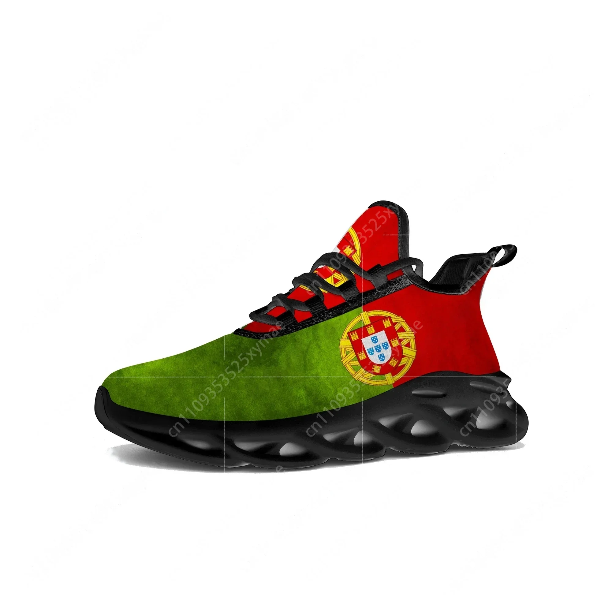 Women'S Fashion Portugal - Zapatillas planas con bandera de Portugal