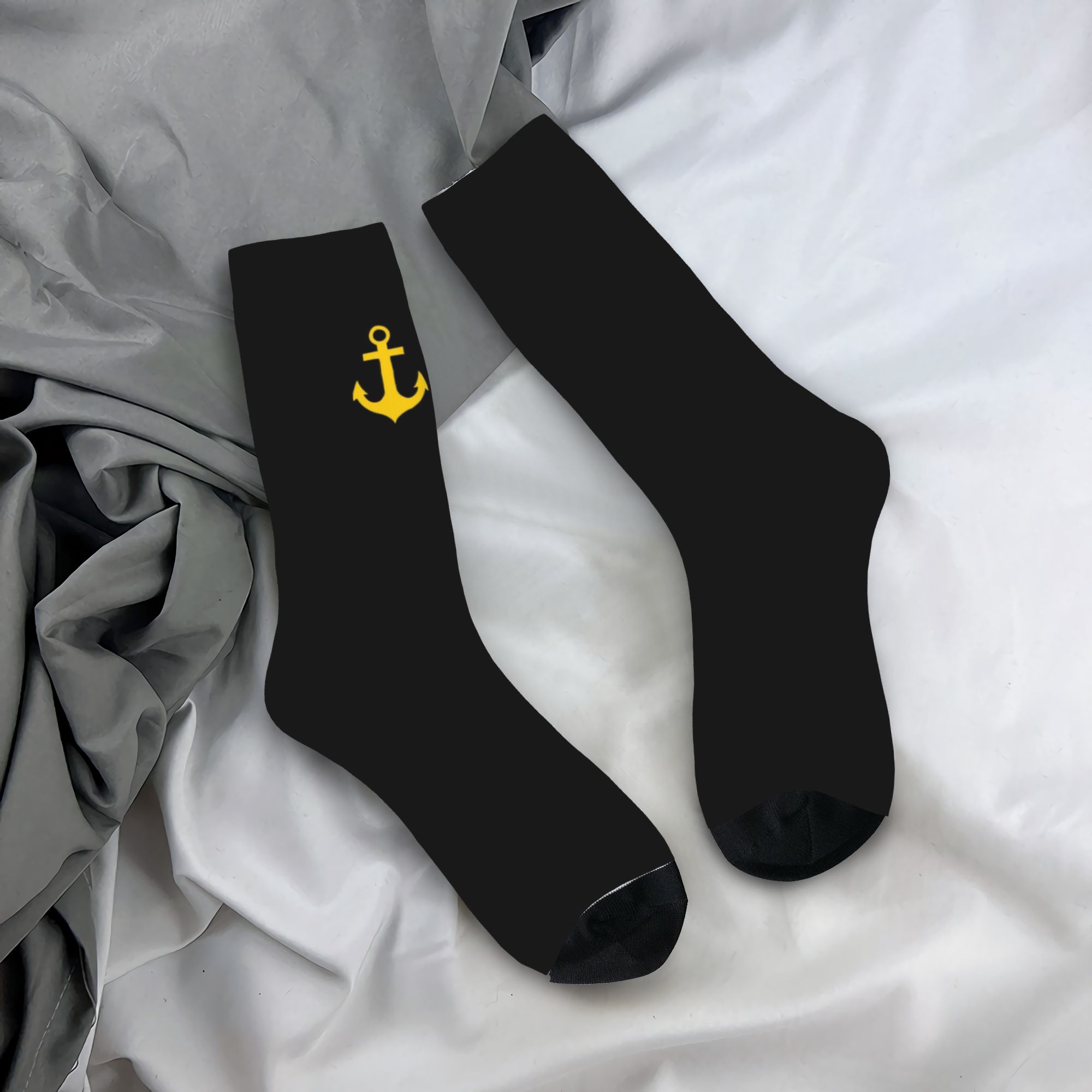 Women Fashion Logo - Calcetines Personalizados con Logotipo de Ancla