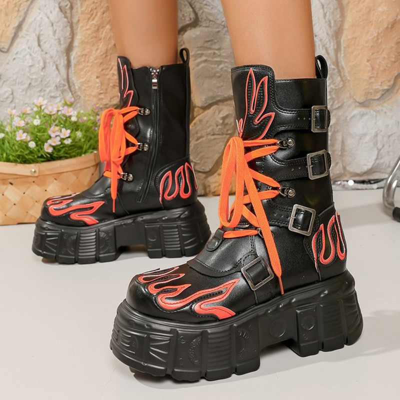 Women Fashion Youtube - Nuevas Botas de Rock Retro de
