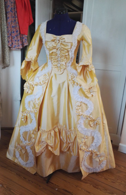 Women Fashion Gown - Vestido de moda rococó disfraz mujer