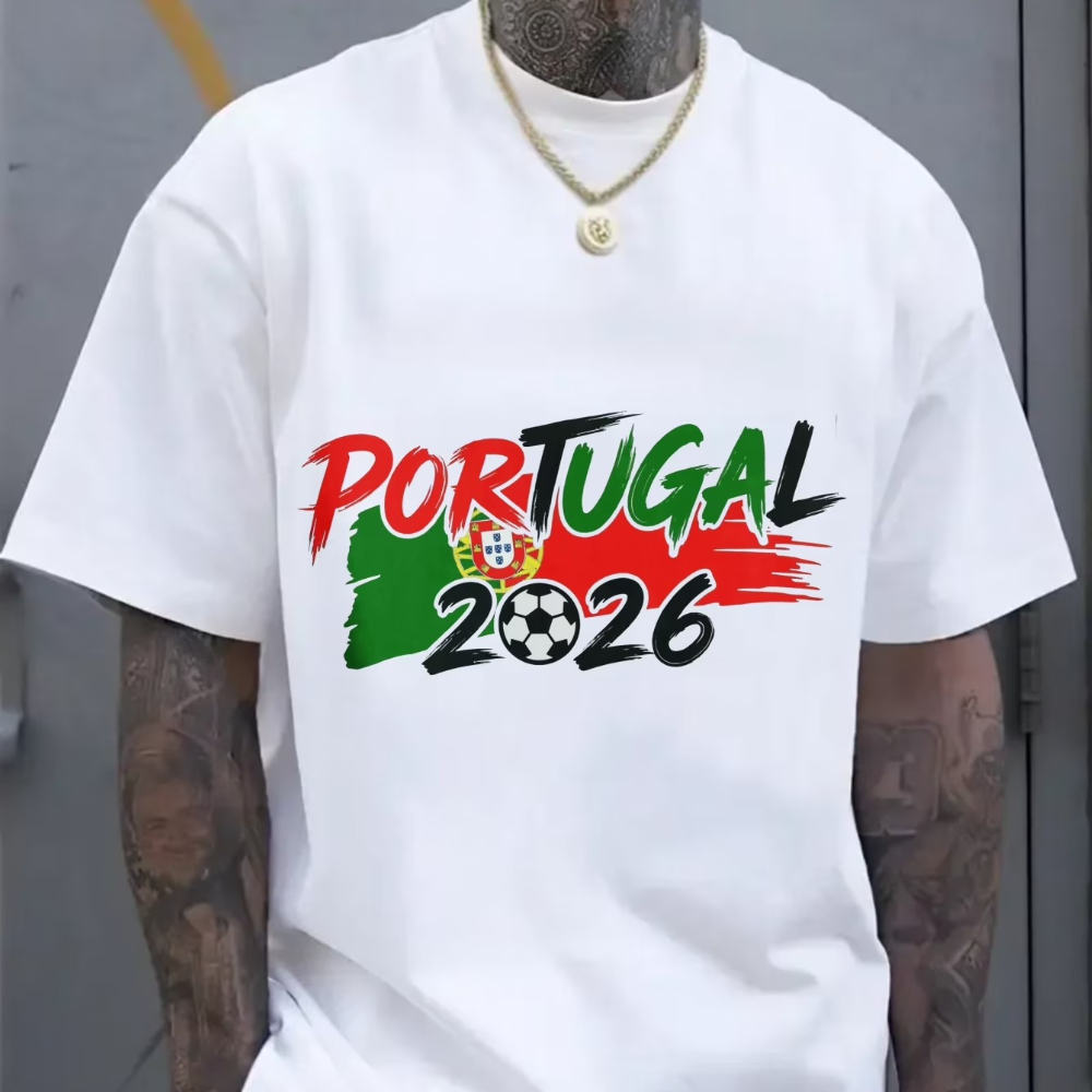 Women'S Fashion Portugal - Camiseta Patriótica de Fútbol Portugal 2026