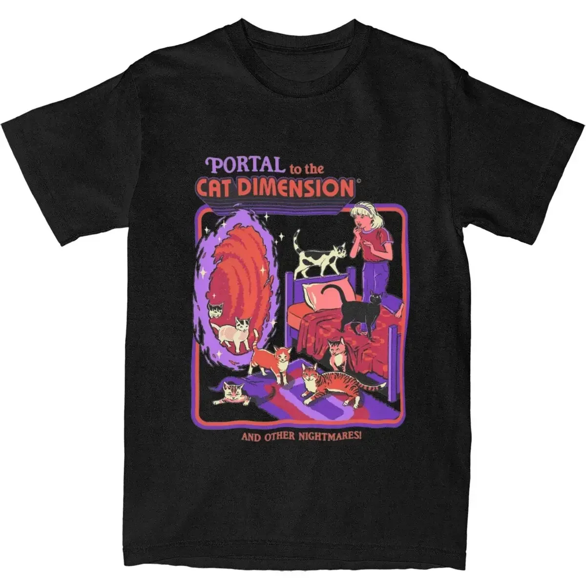 Women'S Fashion From The 70S - Accesorios de camisa de arte oscuro