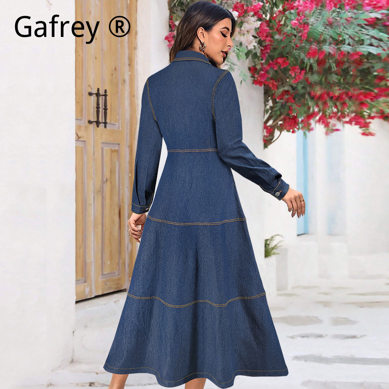 Nuevo Vestido Camisero Vaquero - Belted Shirt Dress reseña y precio