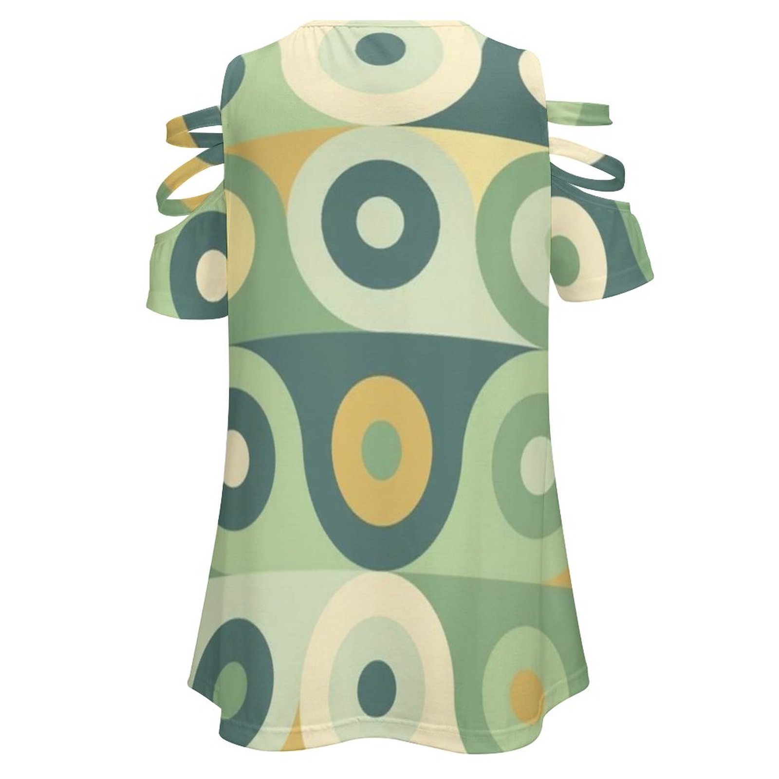 Groovy 70's Pattern Mujer Crem - Women'S Fashion Of The 60S reseña y precio
