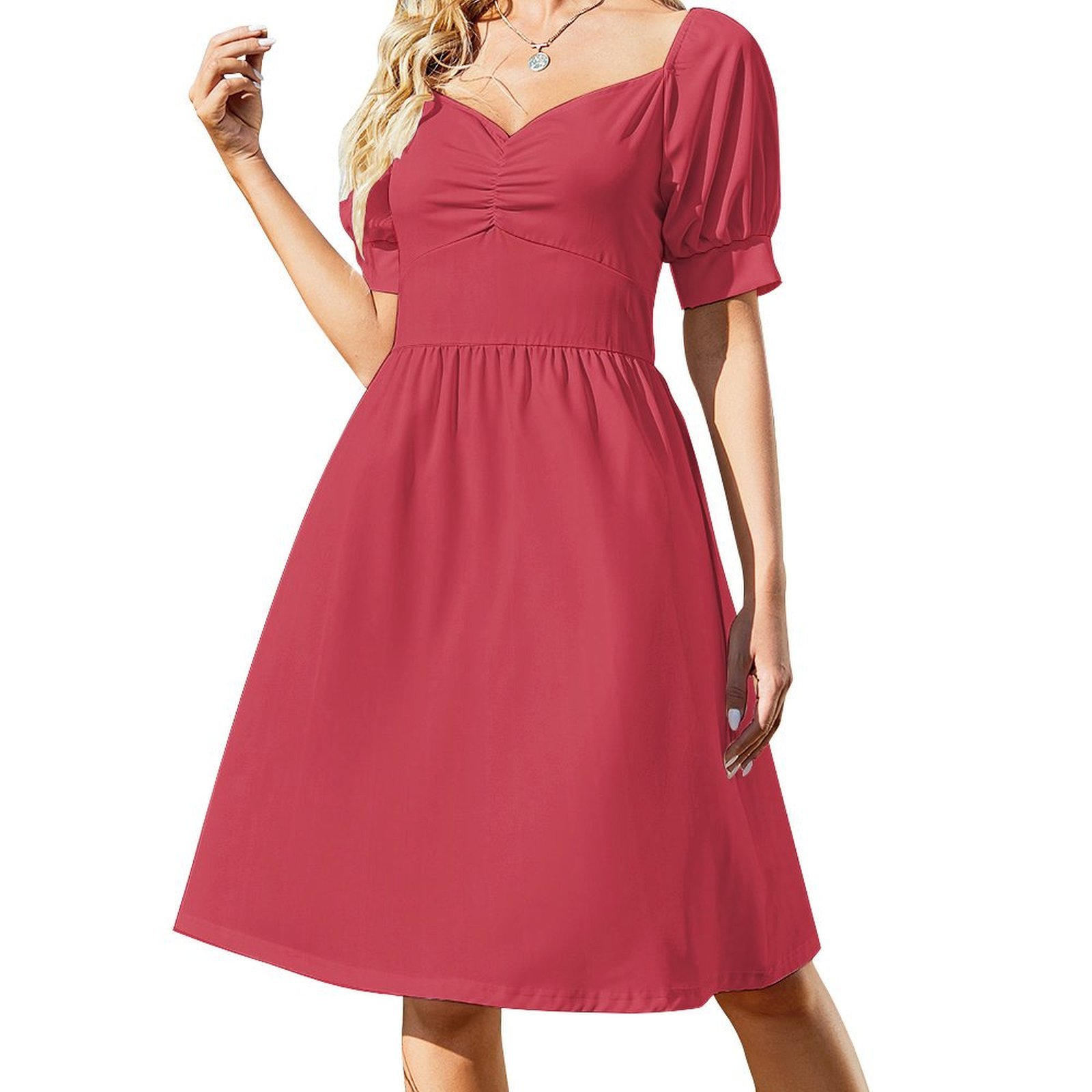 Vestido tipo bata Floral de pi - Smocked Dress Women reseña y precio