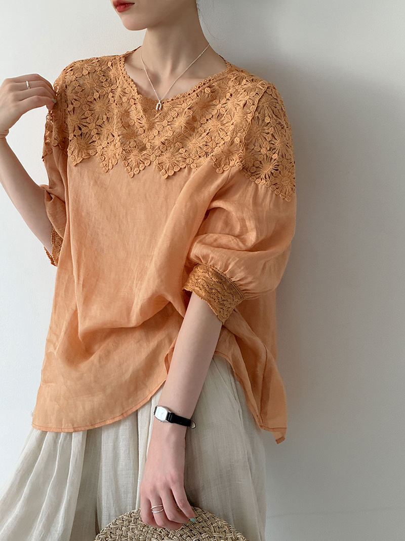Blusas de Lino 100% para Mujer - Women'S Fashion Spring Summer 2026 reseña y precio