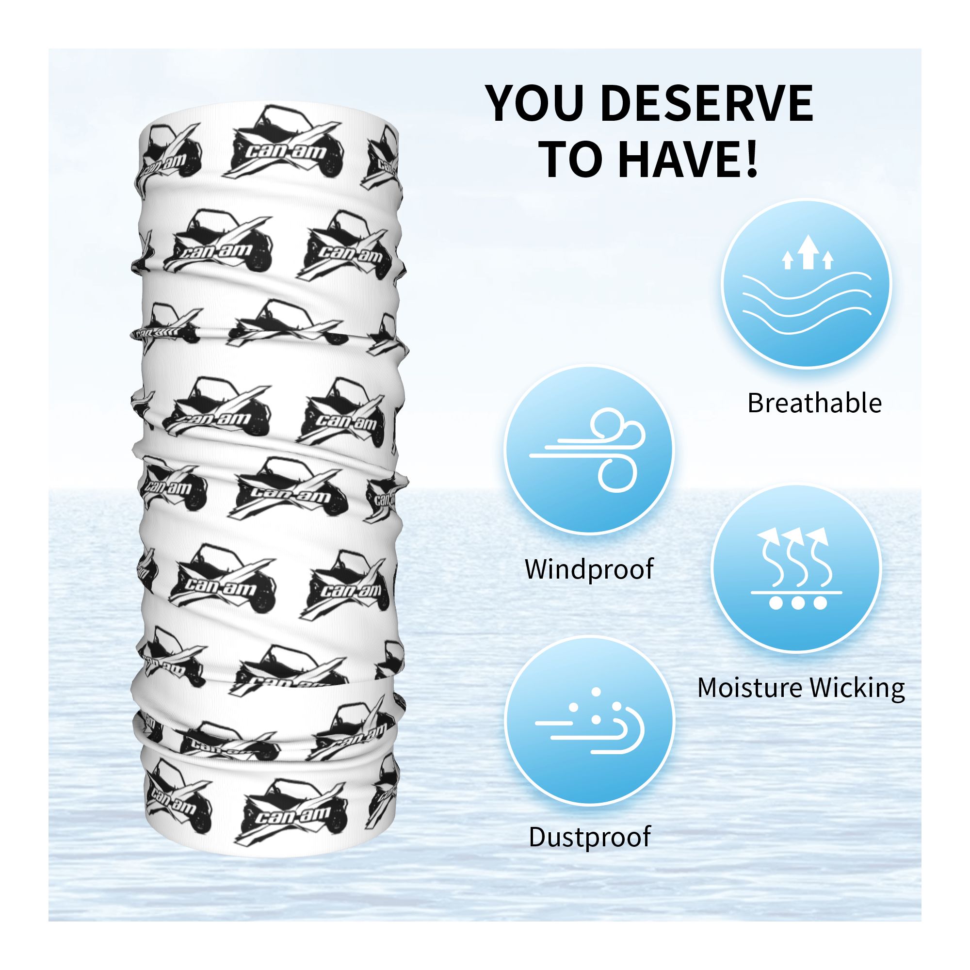 Bandana personalizada Can Am,  - Women Fashion Logo reseña y precio