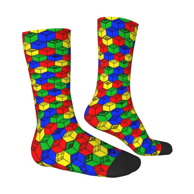 Calcetines de bloques de const - Women Fashion Youtube reseña y precio