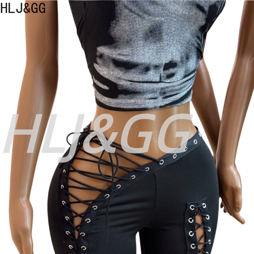 HLJ&GG-Tops con estampado Tie  - Tie Dye Two Piece reseña y precio