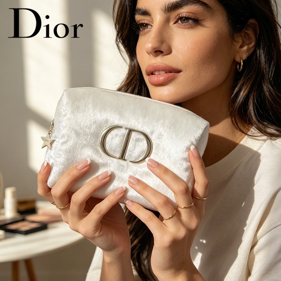 Bolso de Dior, bolsa de cosmét - Women Fashion Logo reseña y precio