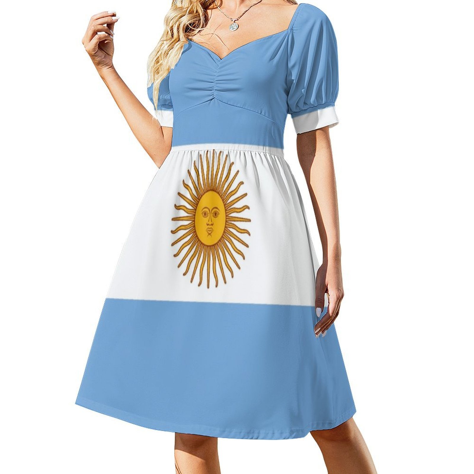 Camiseta Argentina-Argentina,  - Smocked Dress Women reseña y precio