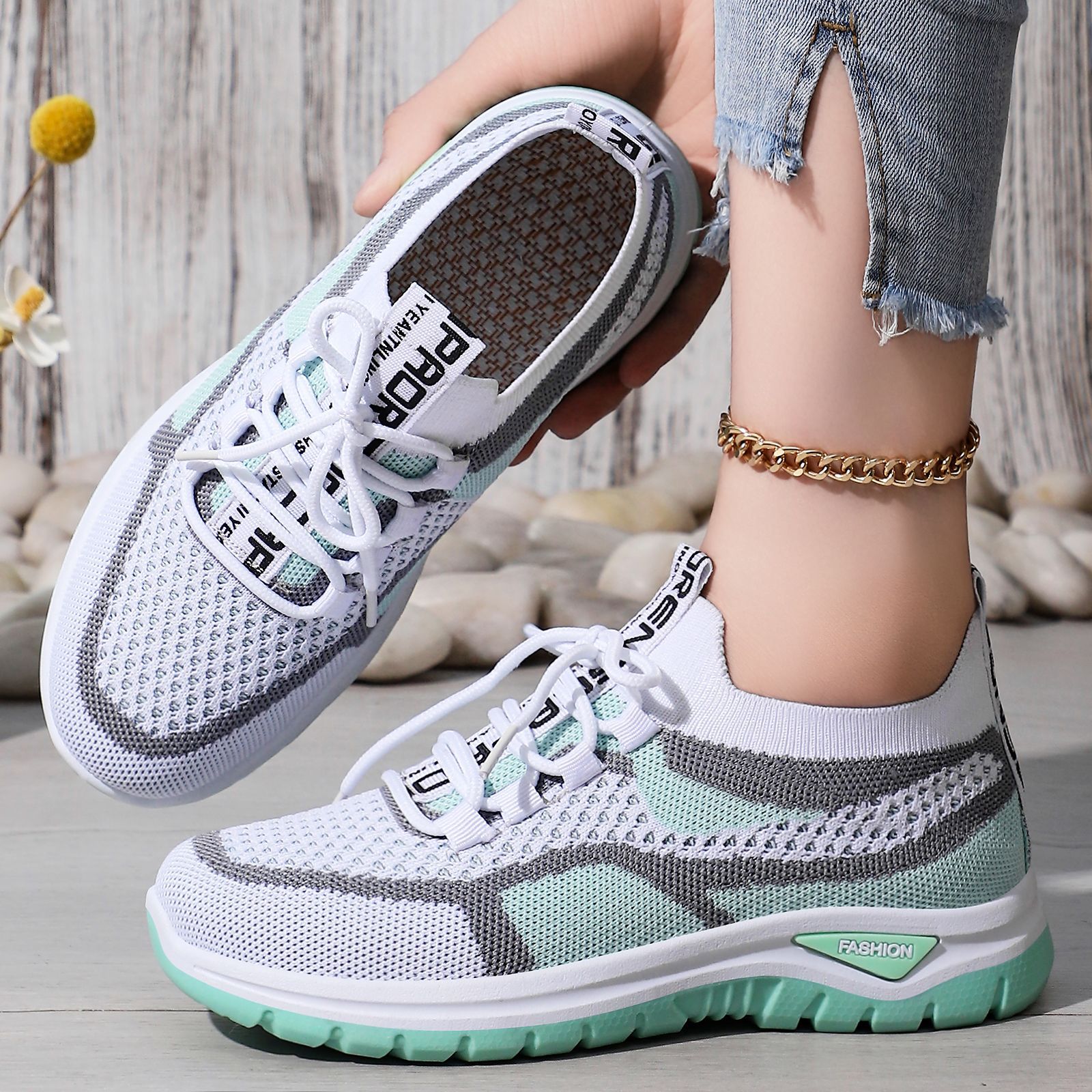 Zapatos informales para mujer, - Women'S Fashion Gym Shoes reseña y precio