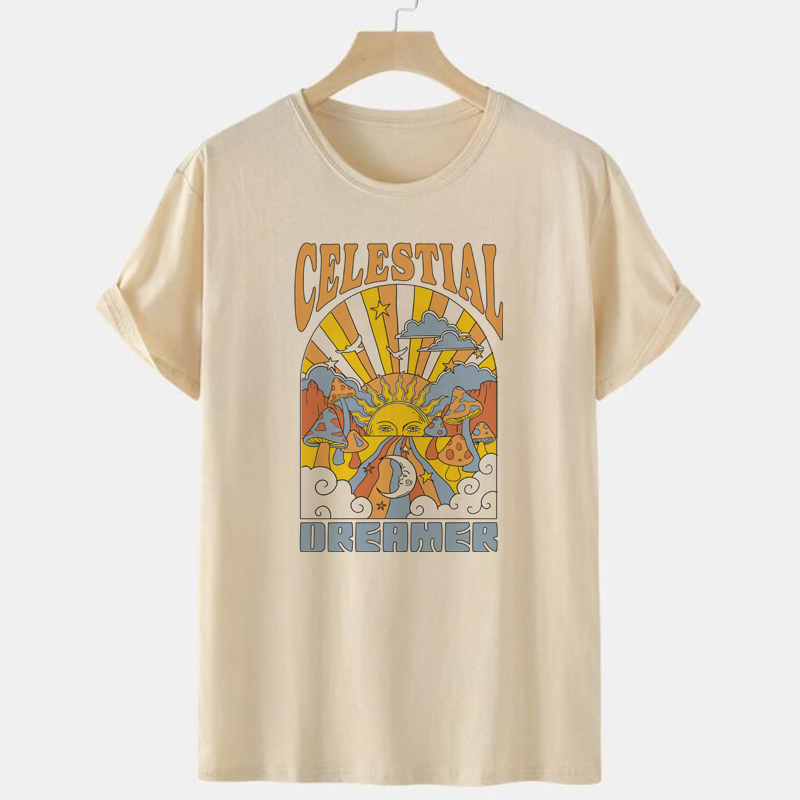 Camiseta con estampado bohemio - Women'S Fashion From The 70S reseña y precio
