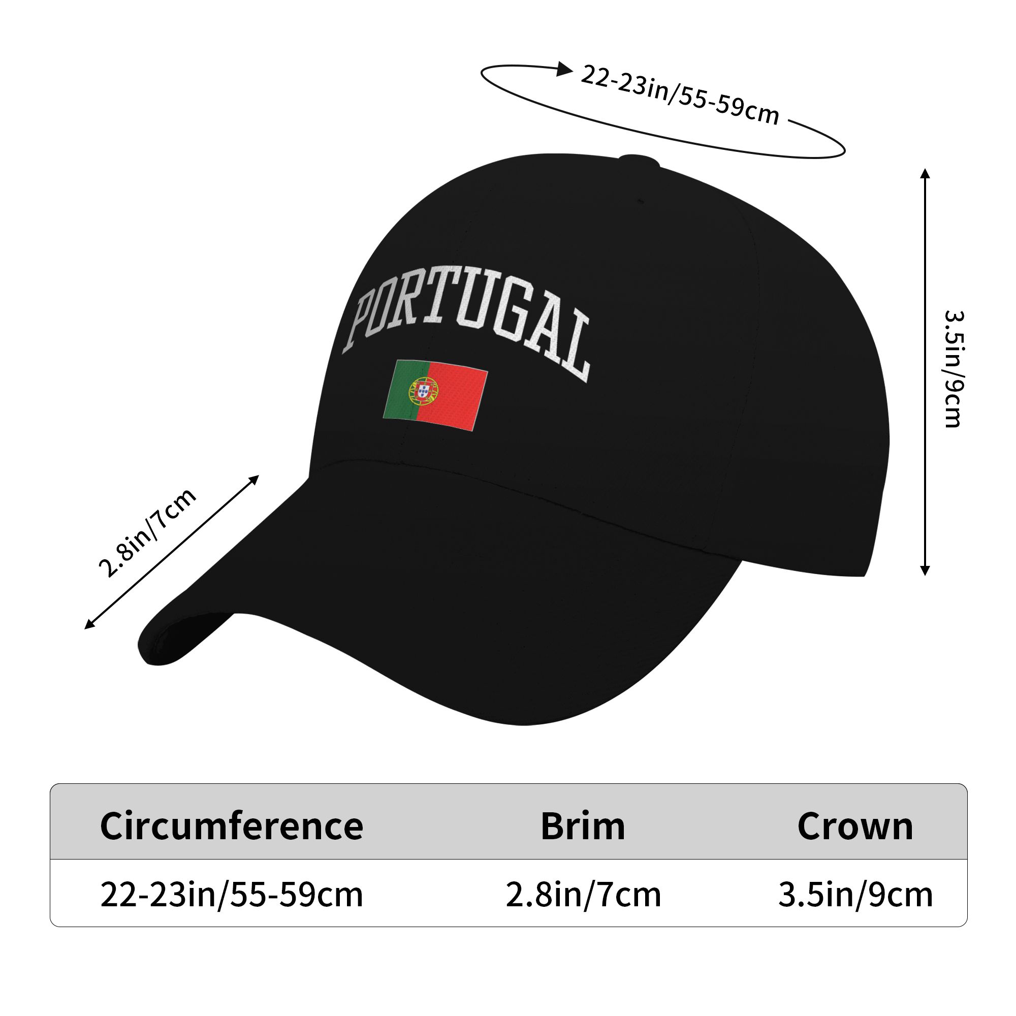 Gorra de béisbol con bandera d - Women'S Fashion Portugal reseña y precio