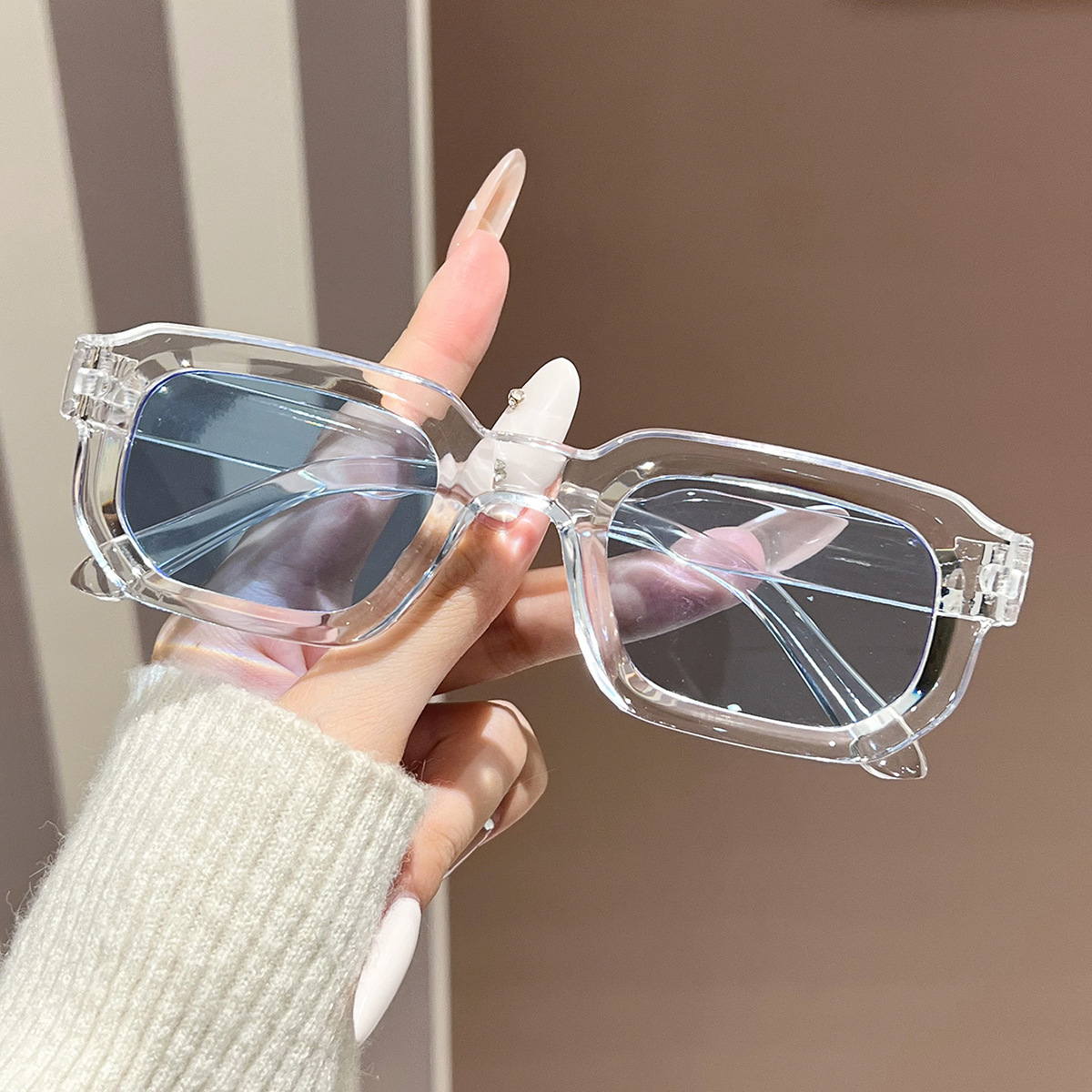 Gafas de Sol Rectangulares de  - Women'S Fashion Eyeglass Frames reseña y precio