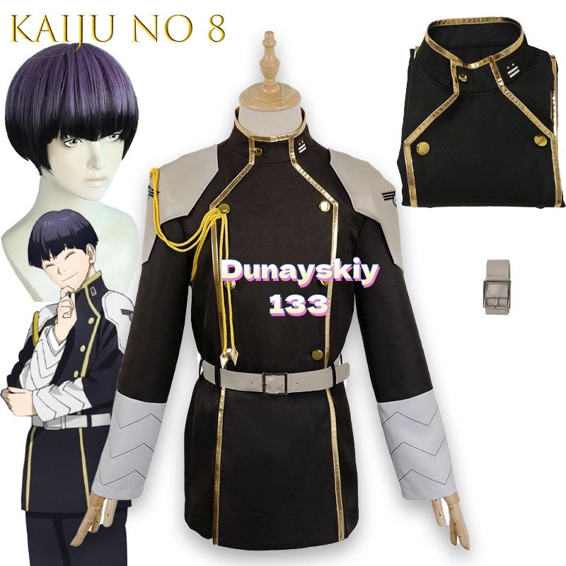 Anime No 8 Kaiju Cosplay disfr - Belted Shirt Dress reseña y precio