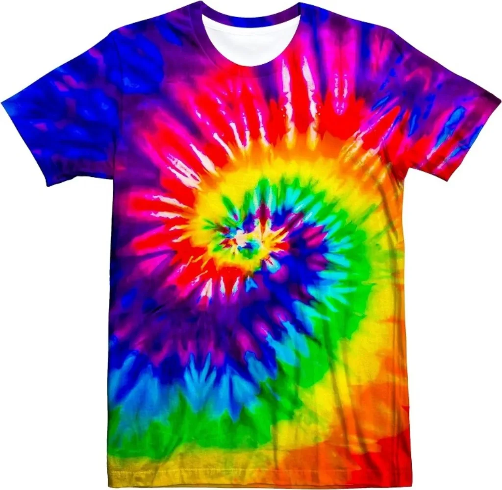 Camiseta Retro Tie Dye Unisex  - Women'S Fashion From The 70S reseña y precio