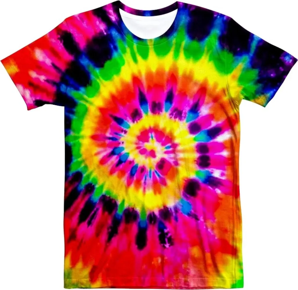 Camiseta Retro Tie Dye Unisex  - Women'S Fashion From The 70S reseña y precio