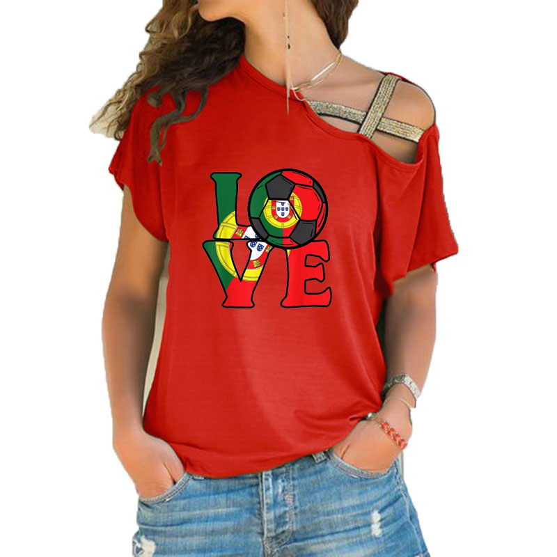 Camiseta holgada con cuello as - Women'S Fashion Portugal reseña y precio