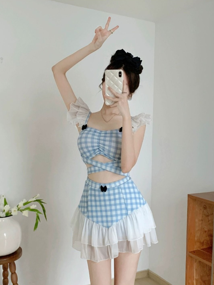 Traje de Baño Halter Reductor  - Women Fashion Korean reseña y precio