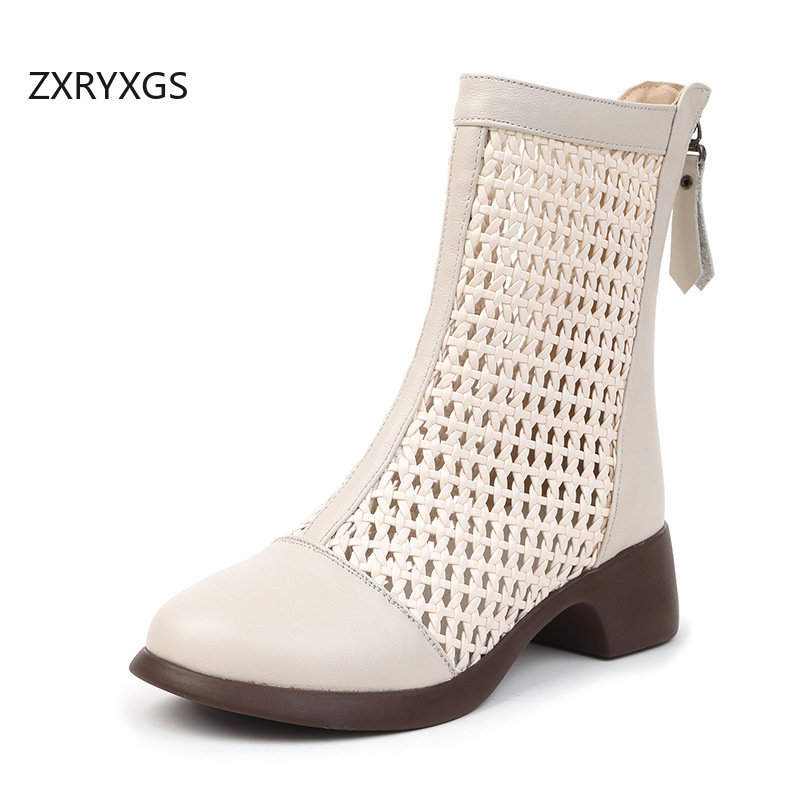 Botas ZXRYXGS 2026 de Piel Vac - Women Fashion Youtube reseña y precio