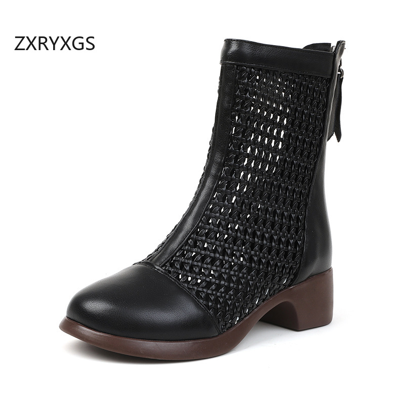 Botas ZXRYXGS 2026 de Piel Vac - Women Fashion Youtube reseña y precio