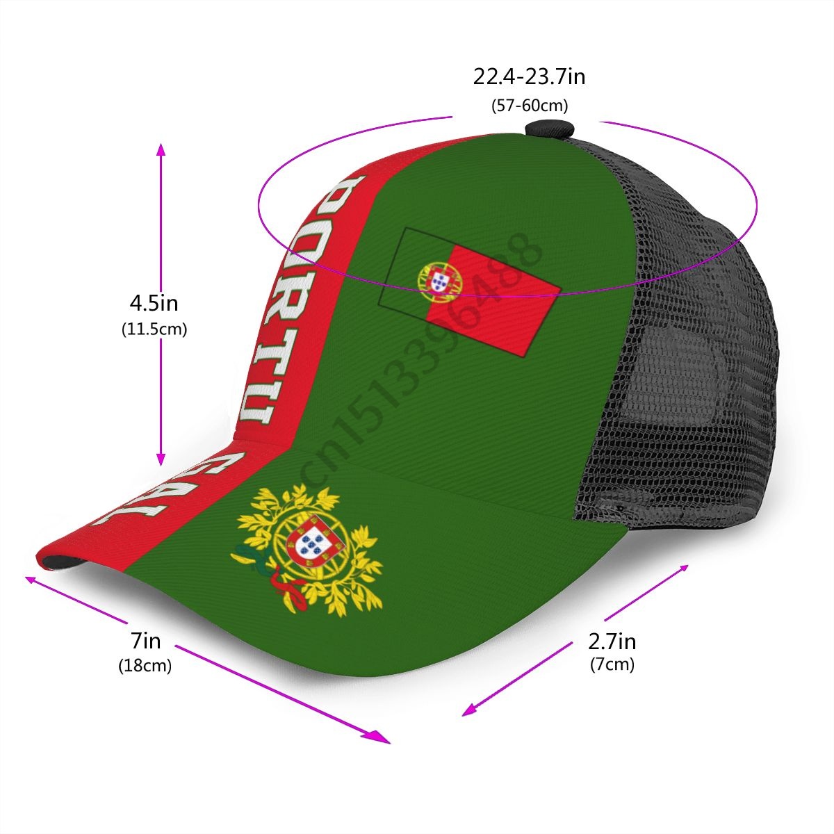 Gorra de béisbol con bandera d - Women'S Fashion Portugal reseña y precio