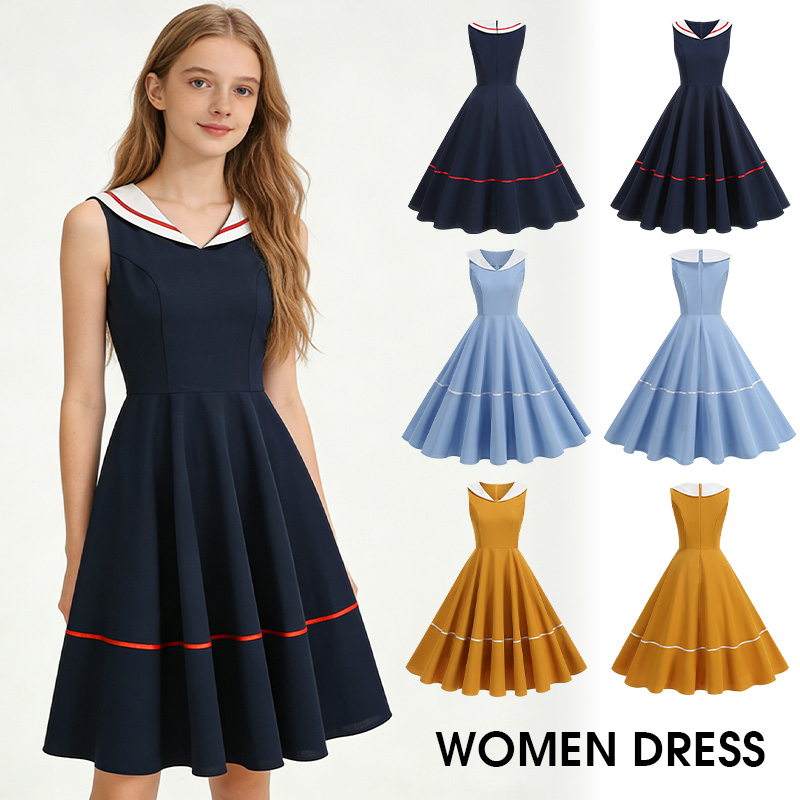  Vestido estilo marinero vint - Women'S Fashion Of The 60S reseña y precio