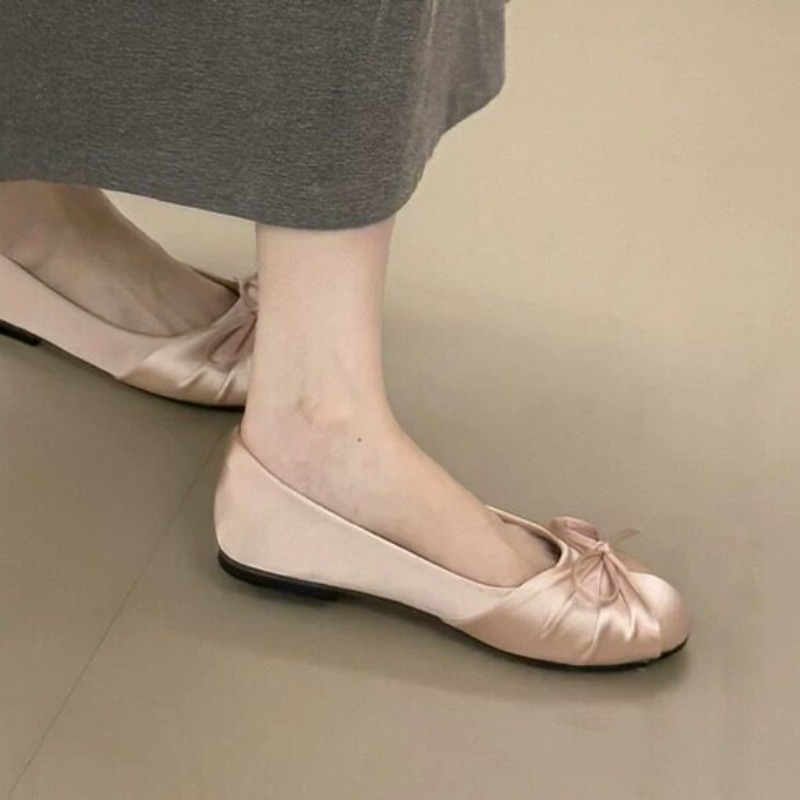 Nuevos Zapatos Planos de Satén - Women Fashion Heels reseña y precio