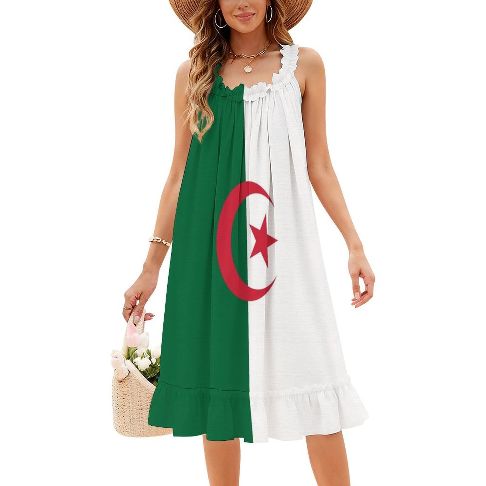 Vestido bohemio elegante con b - Women Fashion Gown reseña y precio