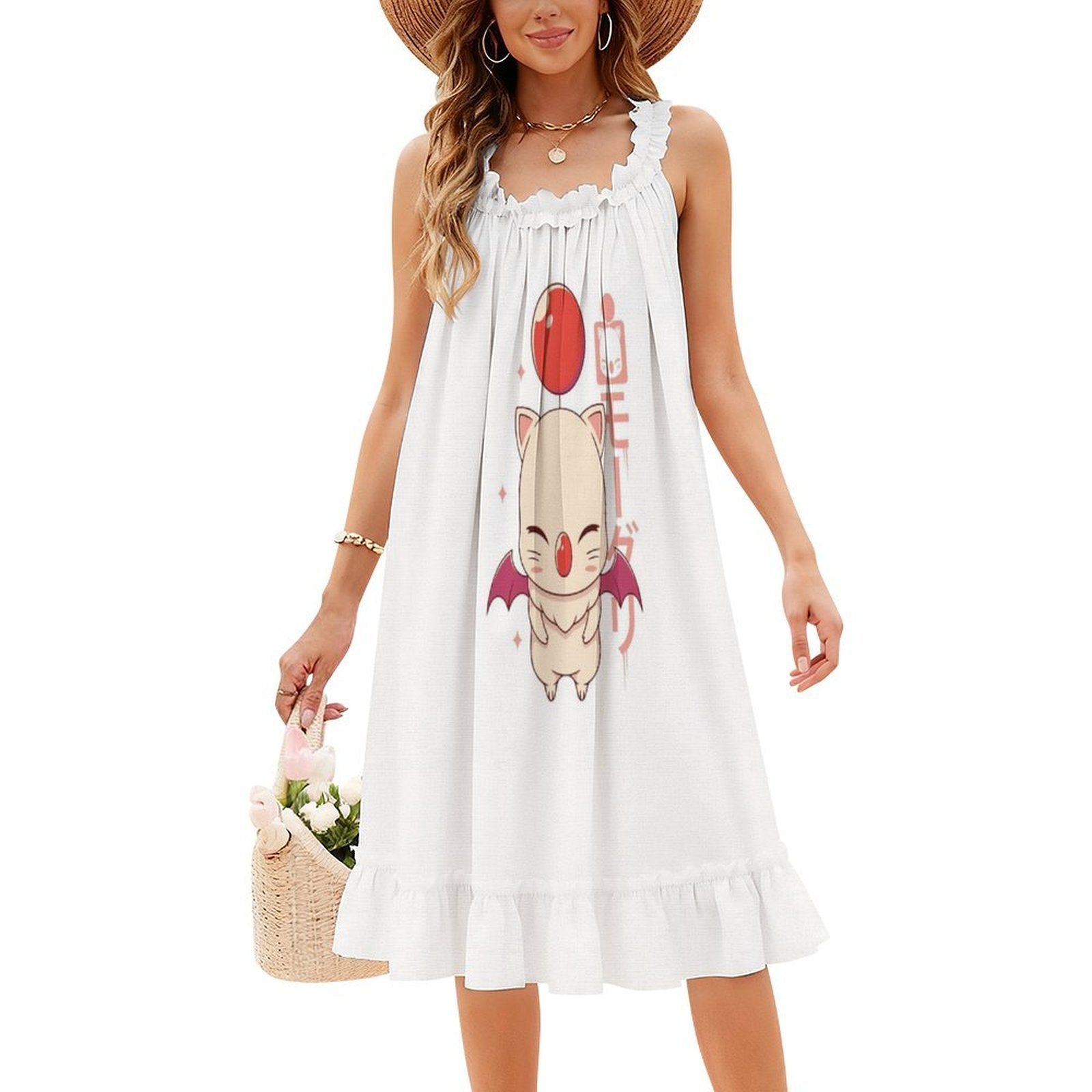 ¡Moogle Kupo! Vestido bohemio  - Women Fashion Gown reseña y precio