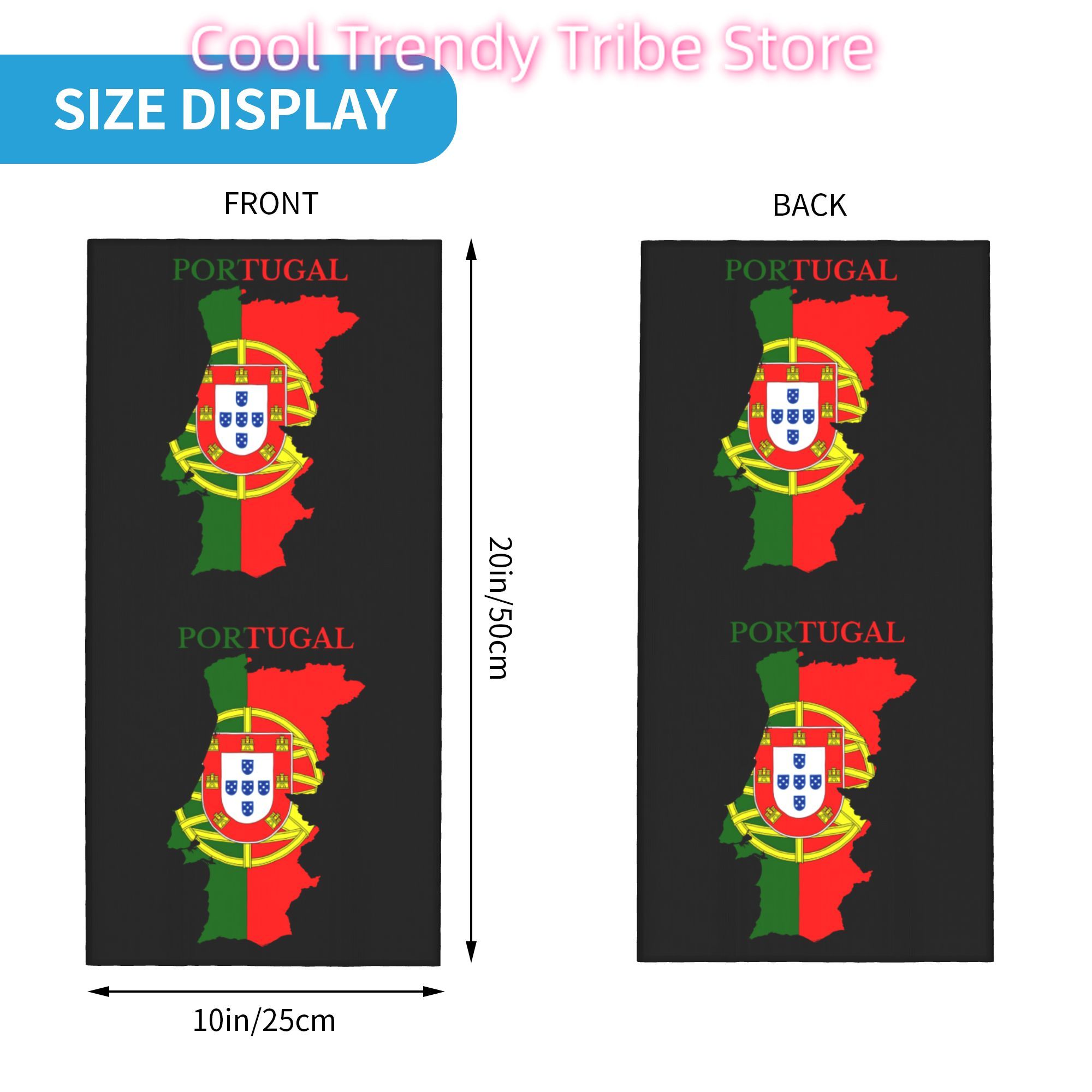 Bandana personalizada con mapa - Women'S Fashion Portugal reseña y precio