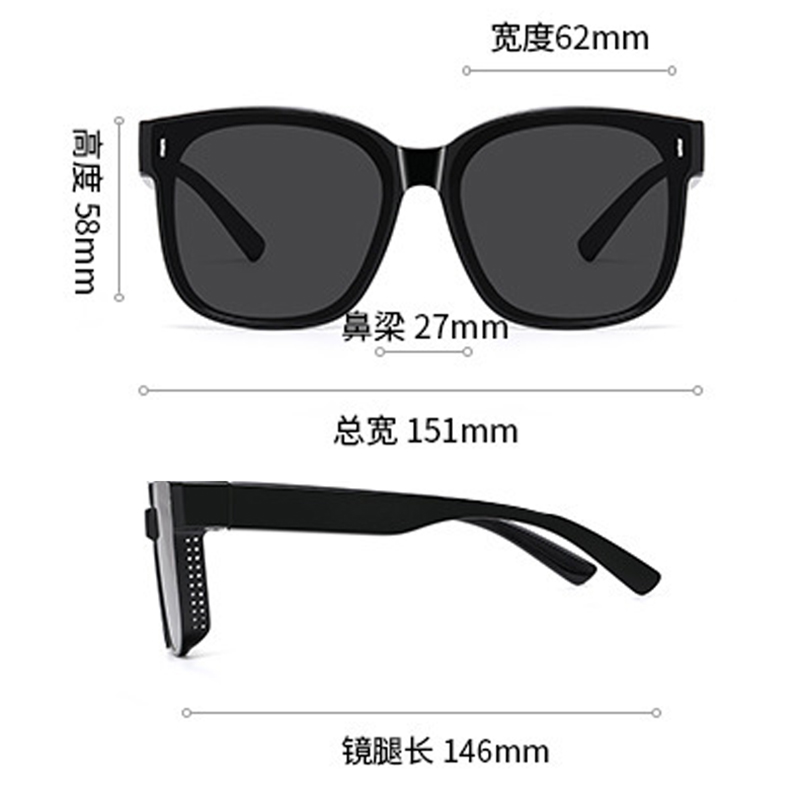 Gafas de sol polarizadas TR90  - Women'S Fashion Eyeglass Frames reseña y precio