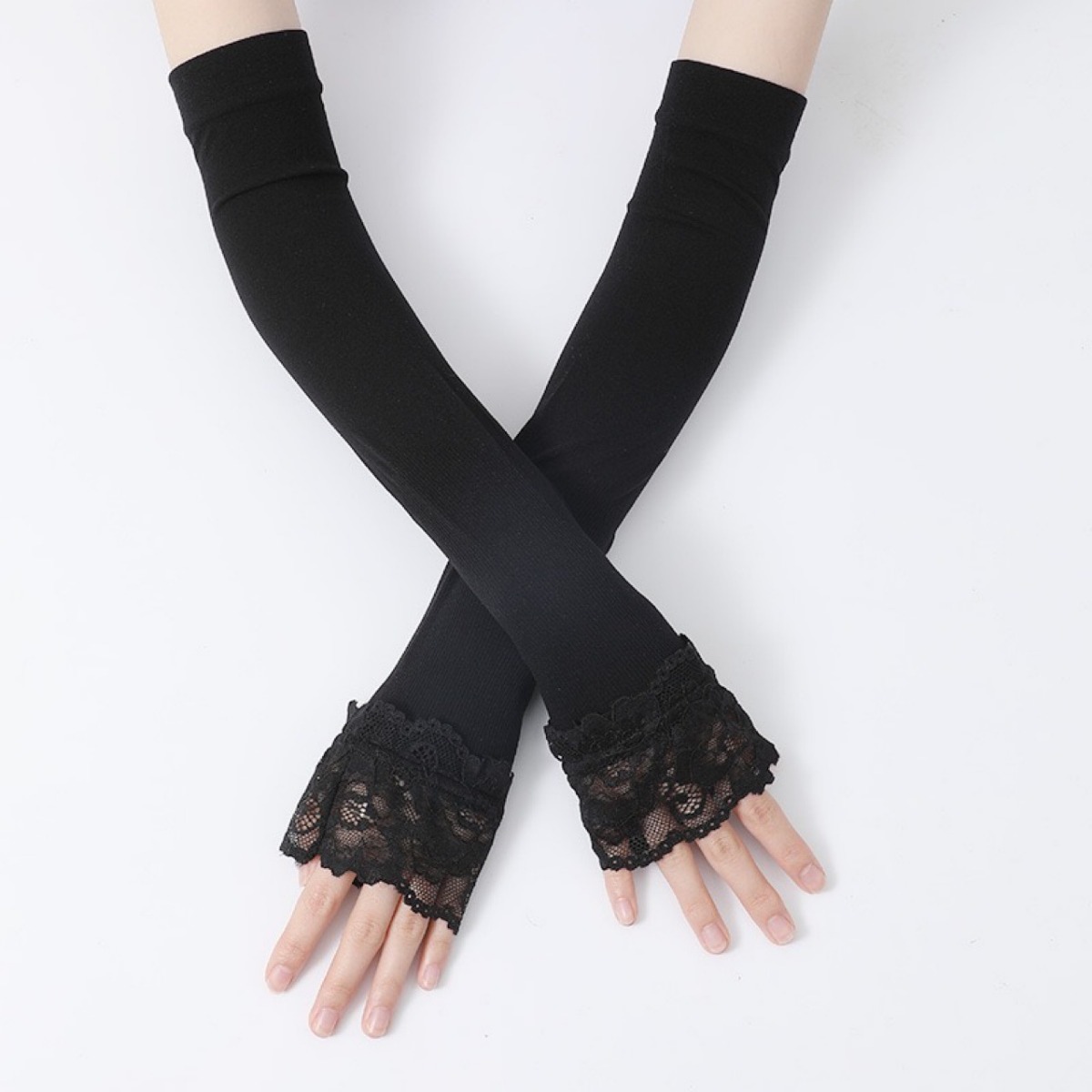 Guantes Largos Elásticos sin D - Women'S Fashion Gloves reseña y precio